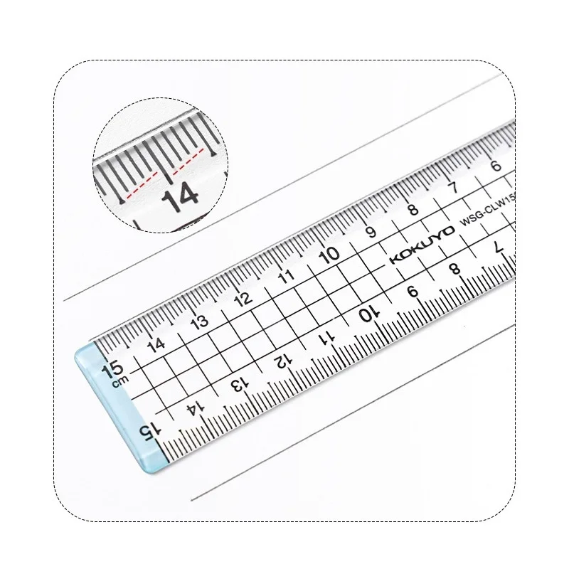 Must-have Zero-Centering 6 Clear Acrylic Ruler for Student School Office  DIY Scrapbooking Crafting Card Centering Tool 2023 - AliExpress