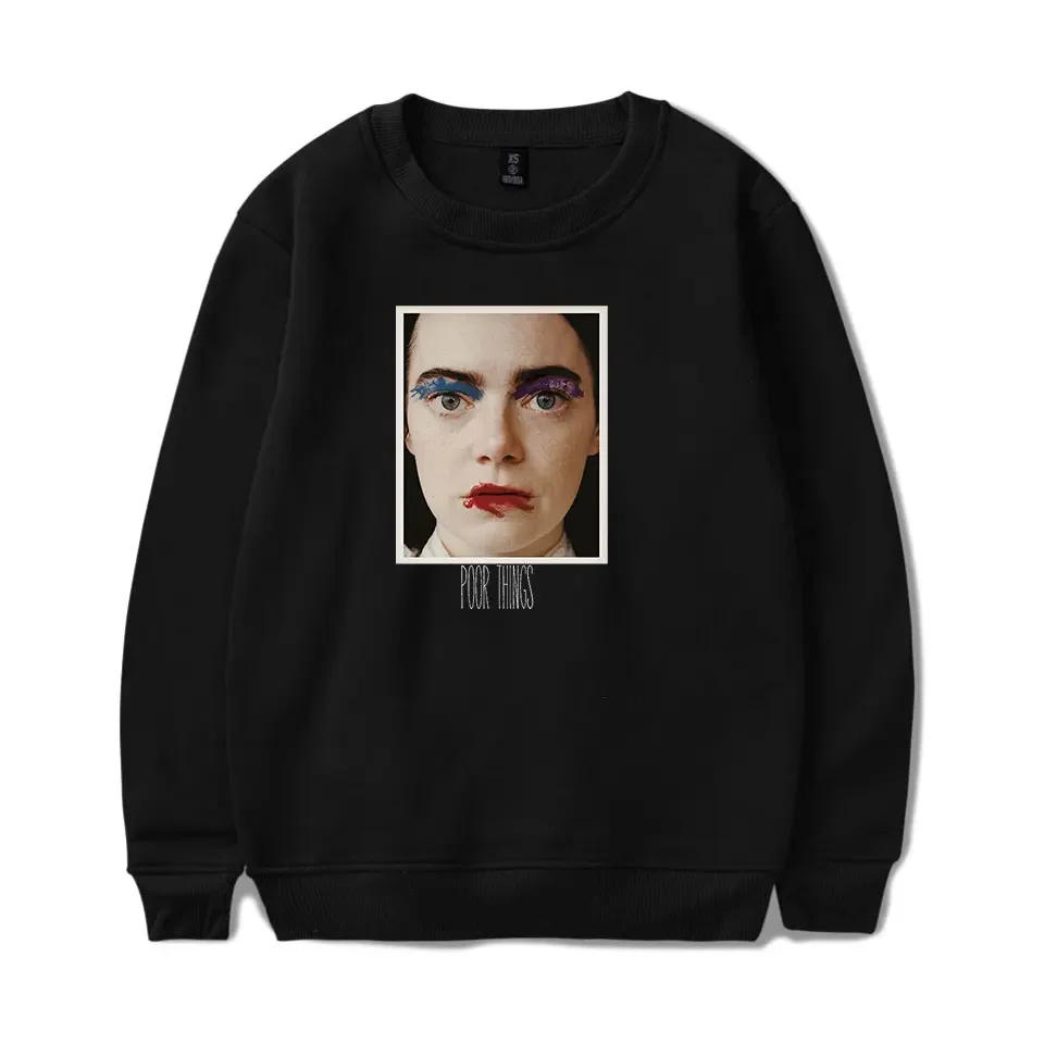 

Толстовка с круглым вырезом, длинным рукавом и круглым вырезом