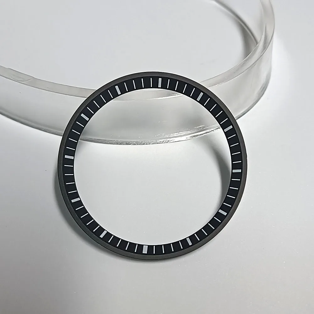 NH35/36 Watch Chapter Ring Fit SRPE Case Replace Hard plastic inner ring,Size 32.3*27.5mm