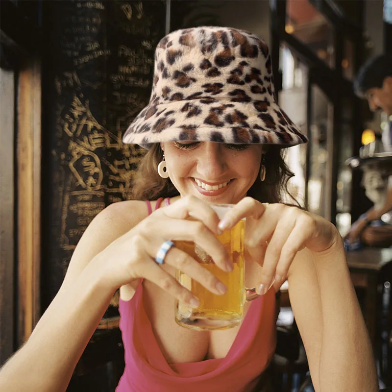 Chapeau Cagoule - Femme - Bonnet Hiver - Acrylique - Doublure Polaire - Élastique