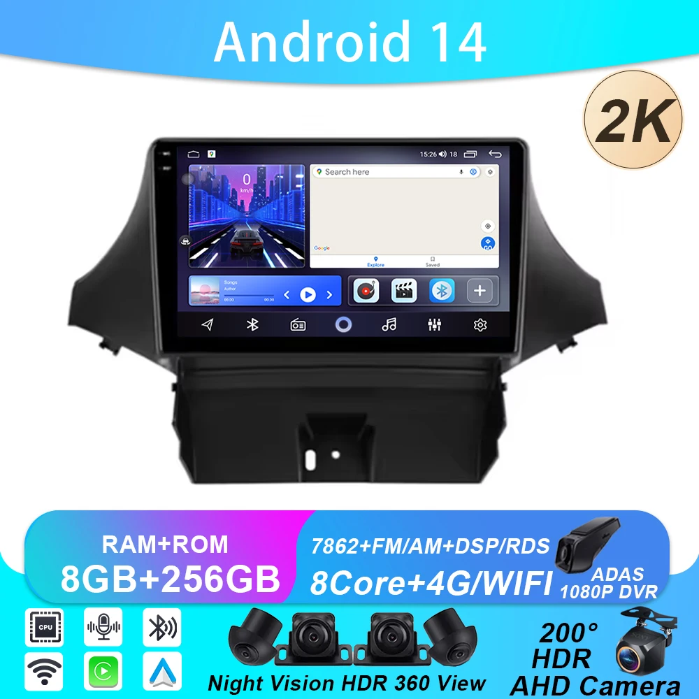7862 쉐보레 올랜도 안드로이드 자동차 2010-2018 멀티미디어 플레이어 네비게이션 GPS 라디오 플레이어 차량용 스테레오 5G 무선 네트워크 2인치 DVD