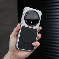 Slim Textured Fabric Magnetic Case with Raised Lens Frame - Matte Finish for Honor 500 (Black JLD CC)