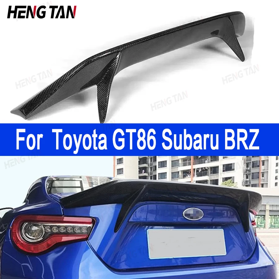 

Высококачественные задние плавники из углеродного волокна для Toyota Subaru BRZ GT86, задний спойлер для багажника, направляющая для крыла, заднего крыла автомобиля, переключатель