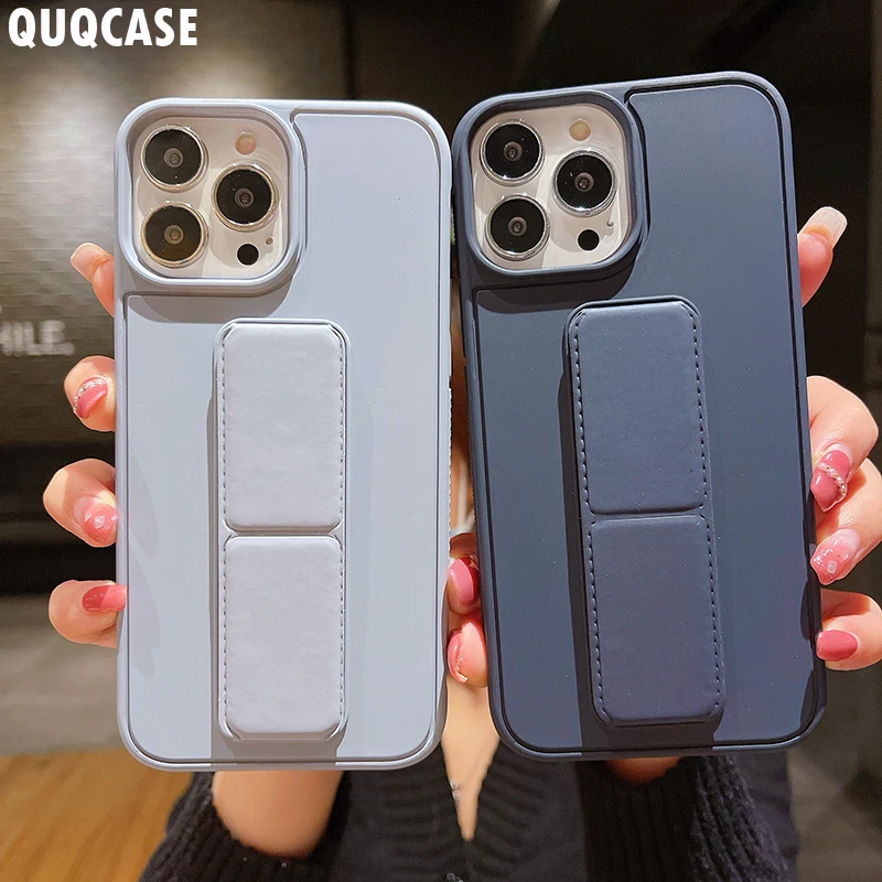 Складной магнитный автомобильный чехол-подставка для iPhone 13 Pro Max 11 12 XS XR X 7 8 Plus SE 2020