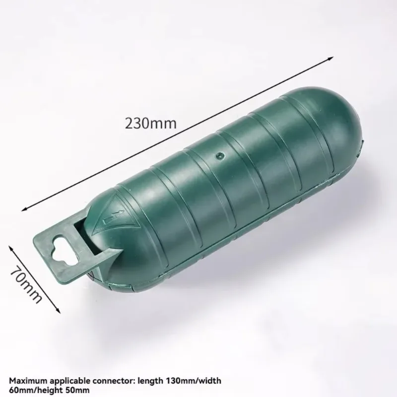 Socket Protective Cover Outdoor Extension Cord Safety Cover with Waterproof Seal Weatherproof Electrical Connection Box to Protect Outdoor Outlet Plug
