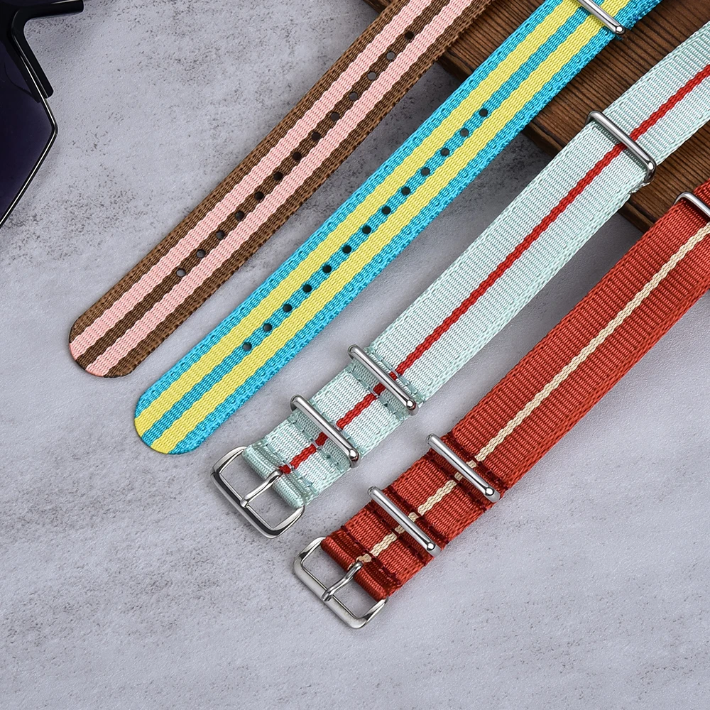 Wholesale Nylon 20 mm Watch Strap FS76701_K0020930 main image 0