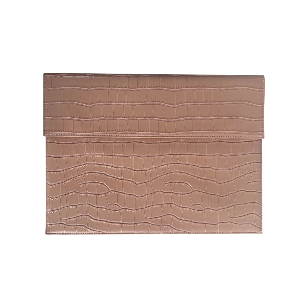 Personalized Leather A4 Document and Storage Bag