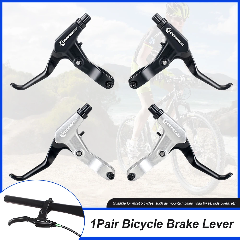 

2 Pcs Bicycle Brake Lever Ultralight Aluminum Alloy Bike Brake Handle 2.2cm BMX Brake Handle MTB Road Bike Cycling Accessories