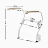 Folding Commode Toilet Armrest for The Elderly, Help Safety Toilet Assist Safety Railing, Anti Slip Assistance Stand Up Device 5