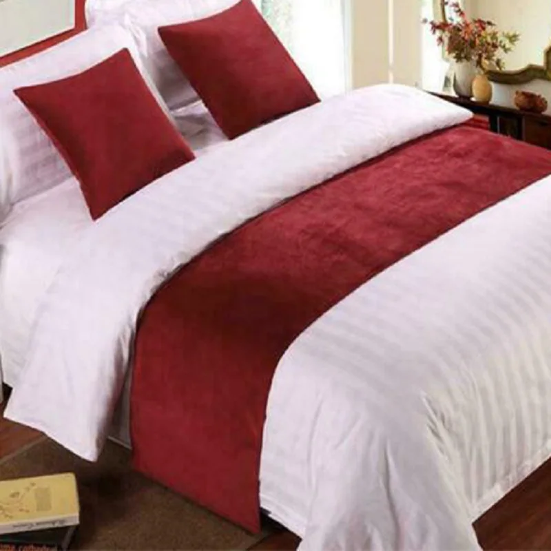 Decoracion Hotel Corredores Y Bufandas De Cama - Decoración Hogar