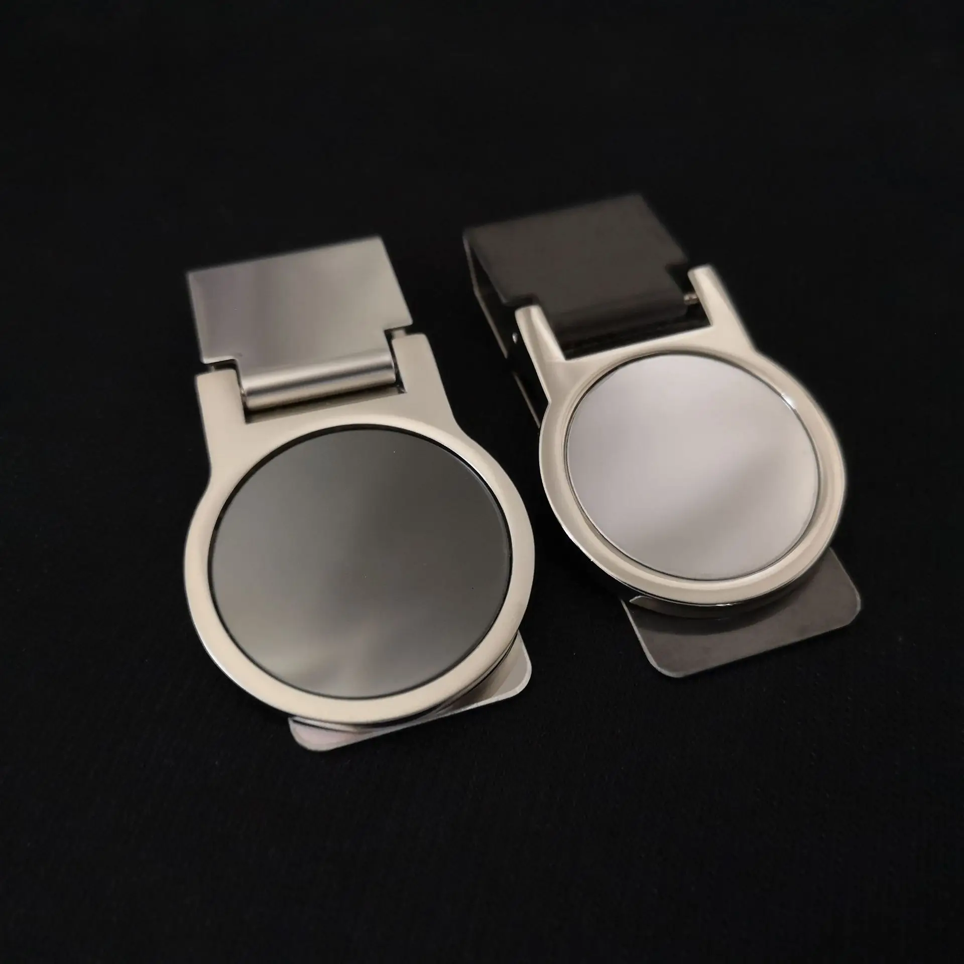 New Men's Pocket Money Clip Dollar Ultra Thin Metal Clamp Card Clips Card Purses Women Metal Clamp For Money Cash Holder