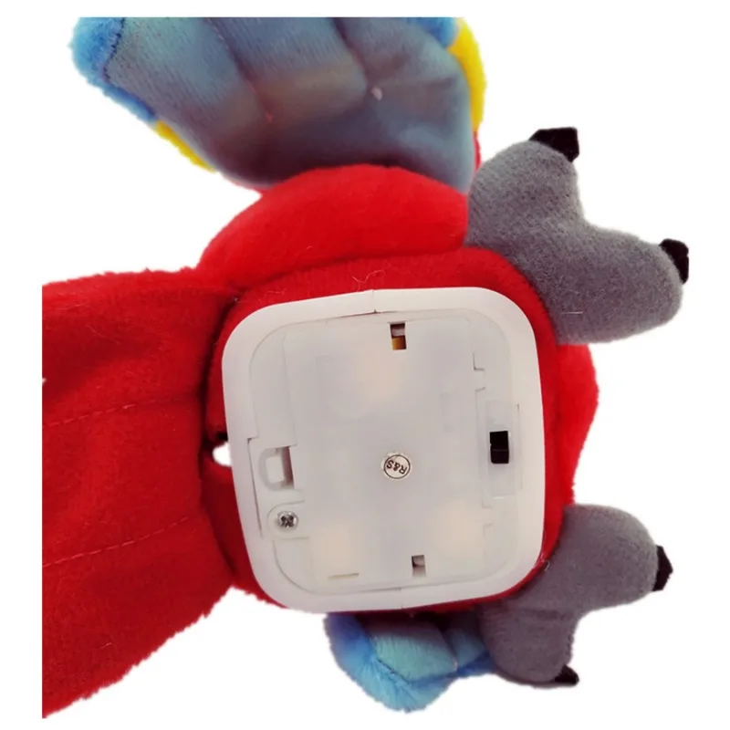 New electric plush toy parrot electric recording learn to talk parrot wiggle wings toy toys for kids 90s
