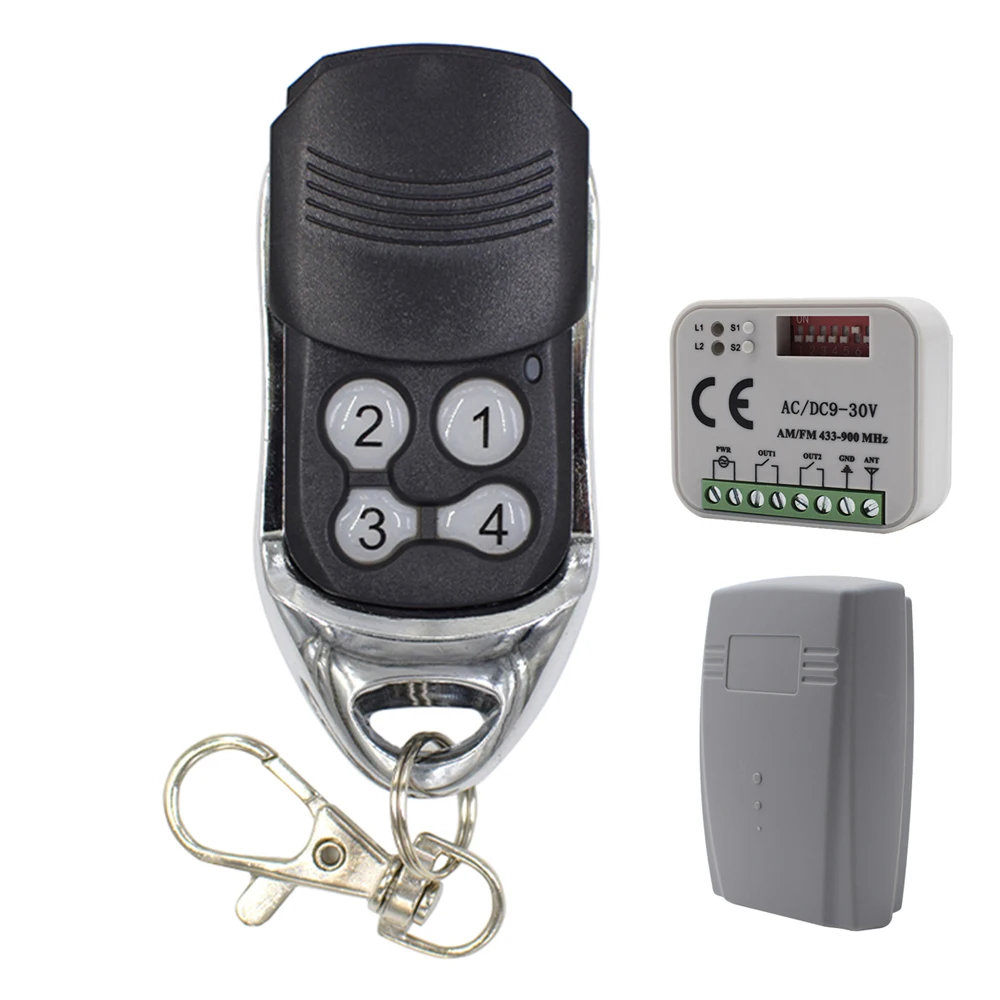 Trasmettitore Rolling Code Telecomando 433Mhz Per Ricevitore Cancello Porta Garage Rx-Multi 433-900Mhz Smg-662 / Smg-822 433Mhz