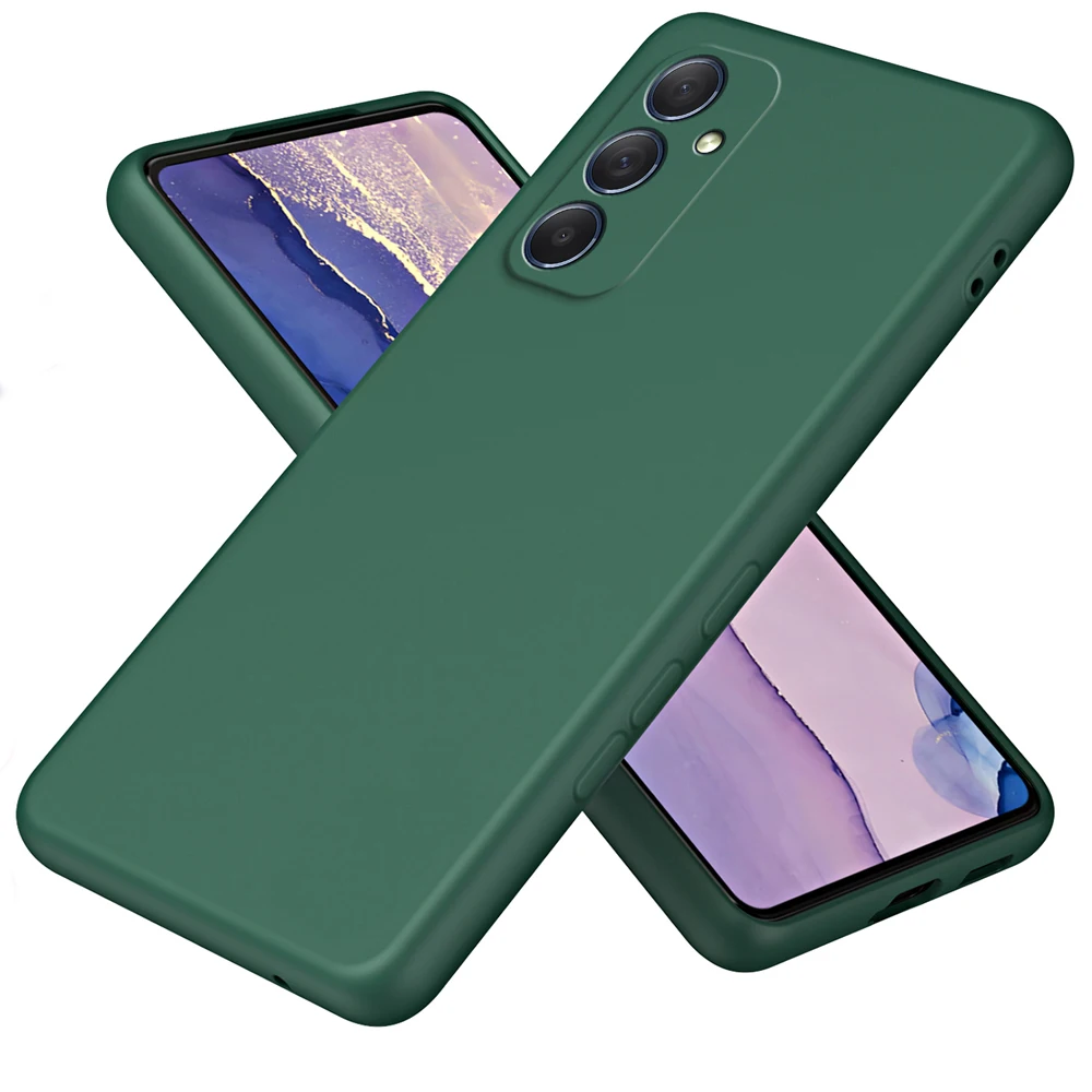 Premium Solid Silicone Phone Case - Stylish and Durable Protection Cover