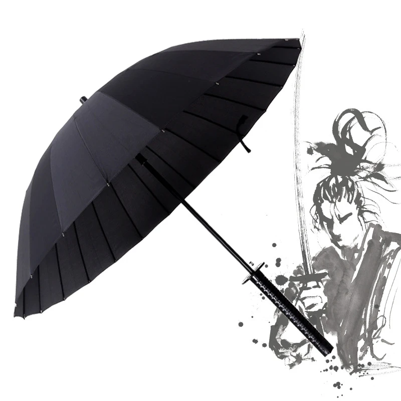 Japanese Samurai Umbrella Samurai Sword Umbrella Long Handle Umbrella Creative Aliexpress