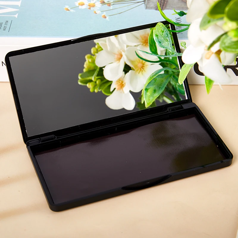 Professional Empty Magnetic Makeup Palette Holder Box With Mirror for Eyeshadow Powder Blush
