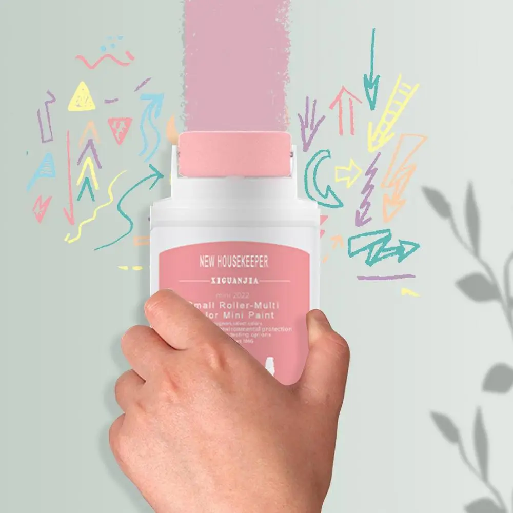 Description Picture 5 of itemPaint Roller Wall Paint Brush Small Beauty Repair Wall Paint Interior Conceal Marks Cover Graffiti Home Painting Supplies Tools