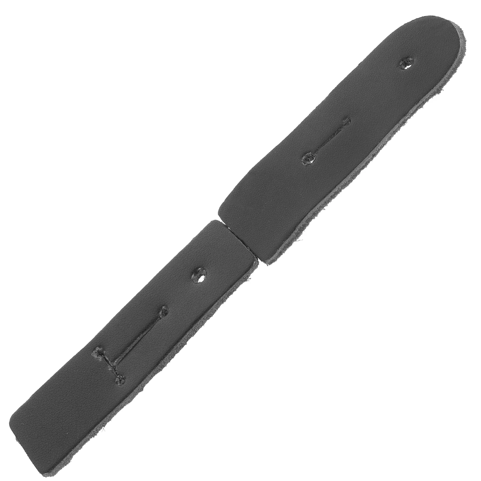 

2Pcs Clarinet Instrument Sling Part PU Thumb Tab for Saxophone Neck Sling Replacement Clarinet Cling Part