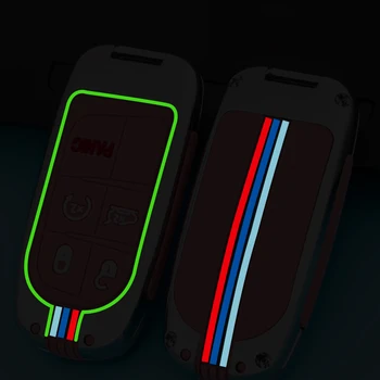 Portachiavi custodia portachiavi per Jeep Renegade Compass Grand Cherokee per Chrysler 300C Wrangler Dodge accessori auto portachiavi - Portachiavi custodia portachiavi per Jeep Renegade Compass Grand Cherokee per Chrysler 300C Wrangler Dodge accessori