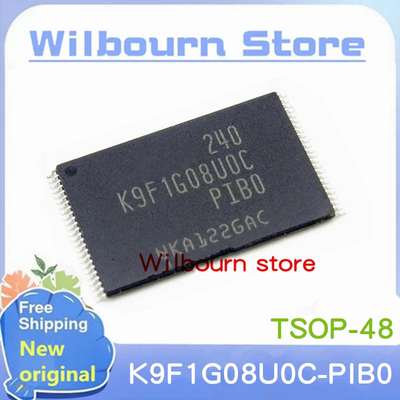 K9F2G08U0B-PIB0 K9F2G08UOB-PIB0 – Memoria IC Originale Nuova, Chip Non Marchiato