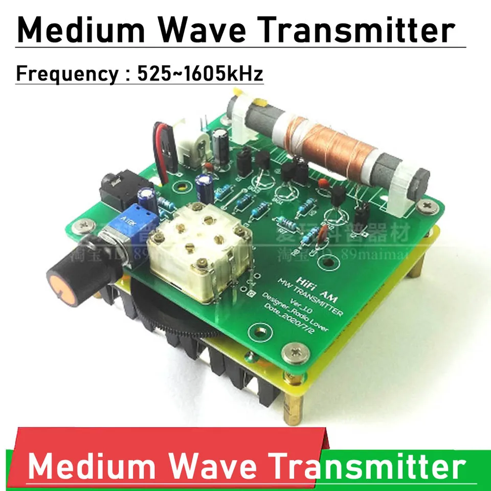 Fm Broadcast Transmitter New AMT-MW207 525-1605kHz 6V MW Medium Wave Transmitter AM Radio Short