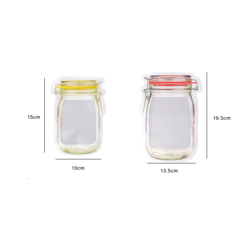 Fresh Keeping Bags Plastic Food Storage Bags Plastic Zip Lock Bags Food Storage Bags Plastic Packaging Bags Y Mason Bottle Freshness Protection Package Ziplock Bag Food Storage Bag Biscuit Snack Baby Food Zipper Buggy