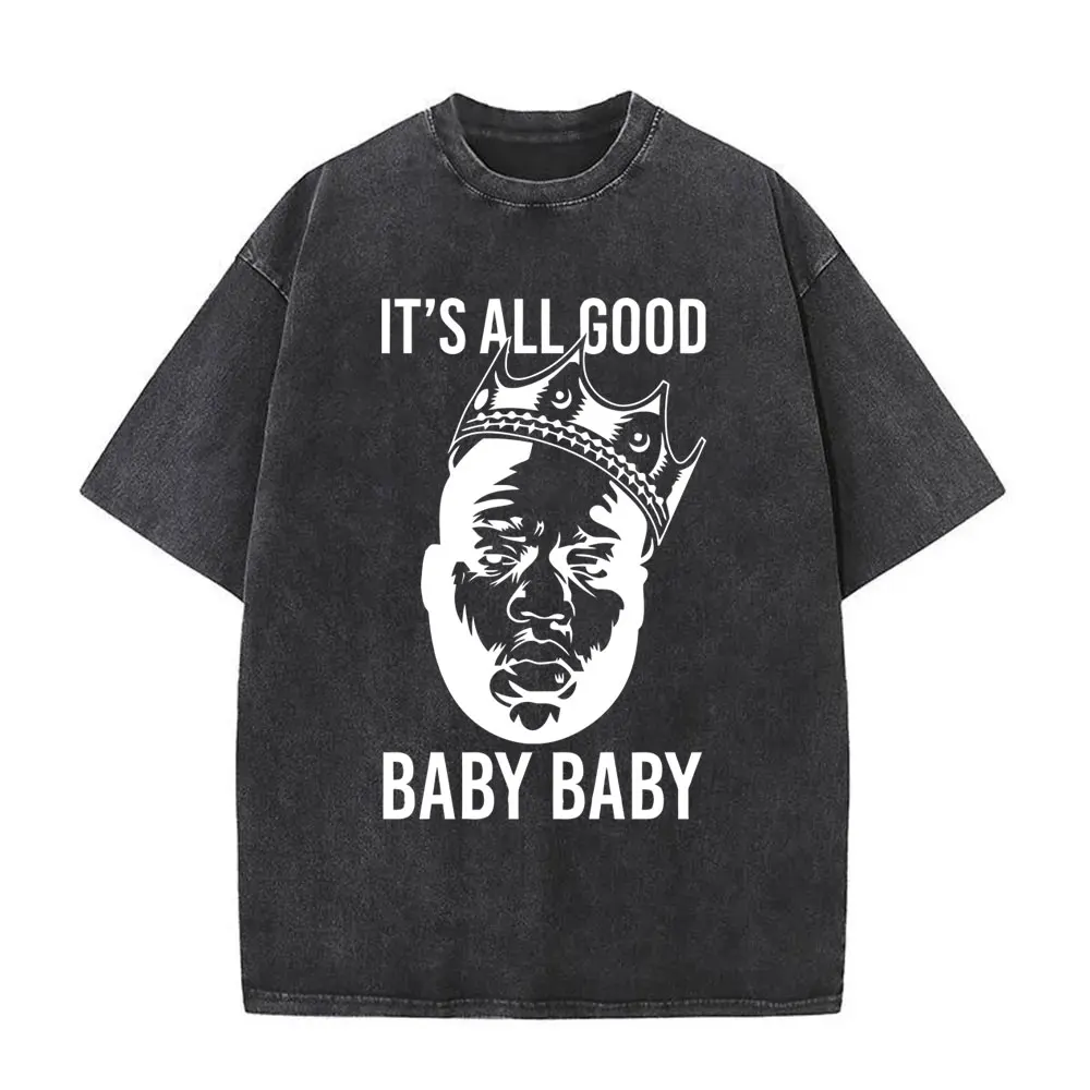 NOTORIOUS BIG BIGGIE SMALL T SHIRT SIZE S BLACK AFRO BABY SKYS THE