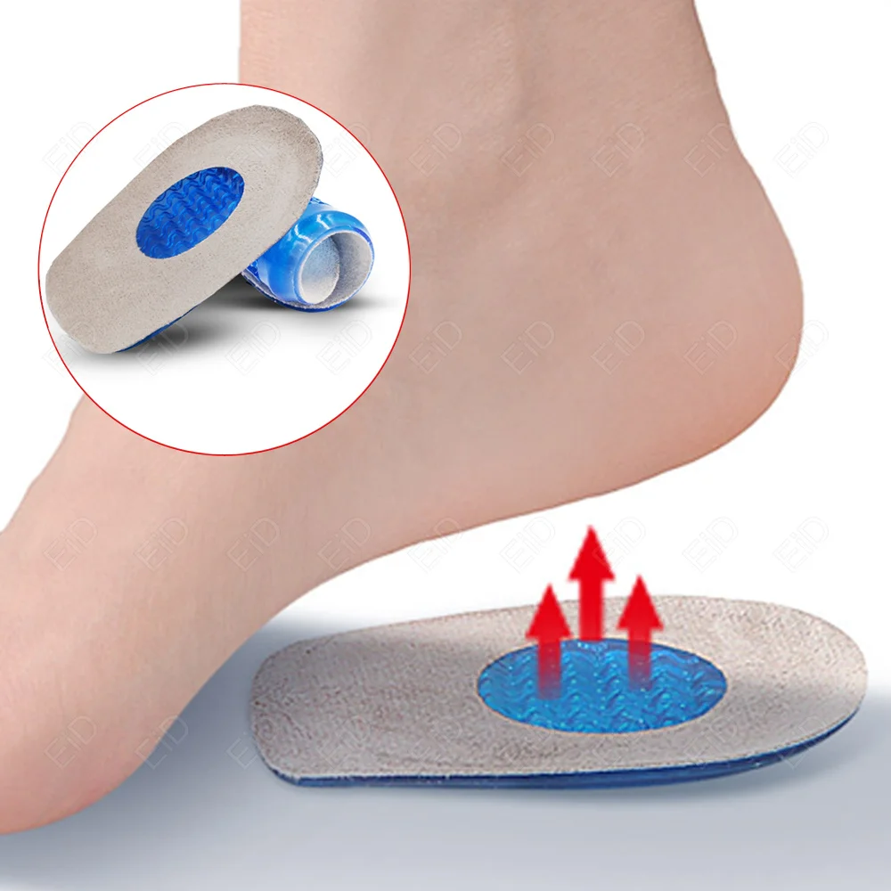 EiD Silikon-Gel-Einlegesohlen, Fersenkissen für Fußsohlen, lindern Fußschmerzen, Schutz, Spur-Stützschuhe, Polster, Fußpflege-Einlagen, Unisex – Detail 9