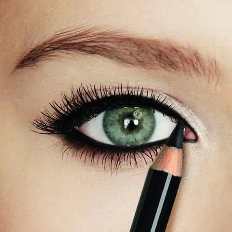 Waterproof Eyeliner Pencil Professional Pigment Easy Wearing Brown Black Color Gel Eye Liner Pen Eye Beauty Makeup Cosmetics eyeliner pencil