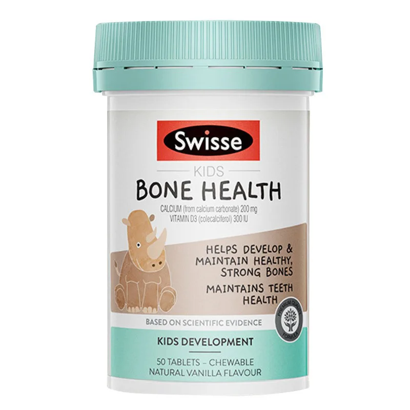 

Swisse Bone Health Helps Develop & Maintain Healthy Strong Bones Maintains Teeth Health 50 Tablets