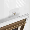 Flash sale 2PCS  Adhesive Nails Hook Poster Seamless Wall Hook Waterproof Durable Transparent Kitchen Bathroom Screw Hook Hanger 3