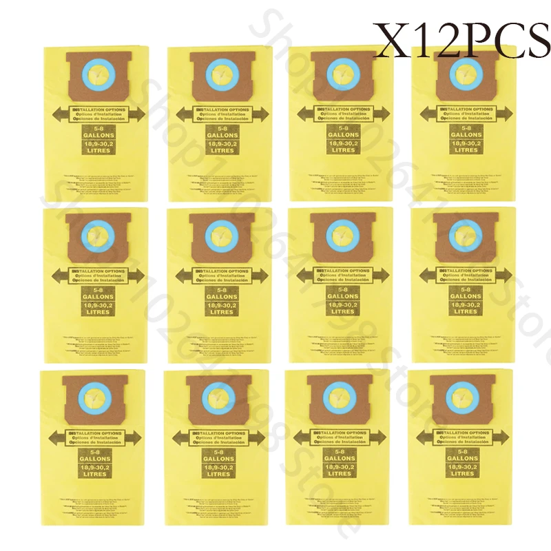 High-Efficiency Dust Collection Vacuum Bags