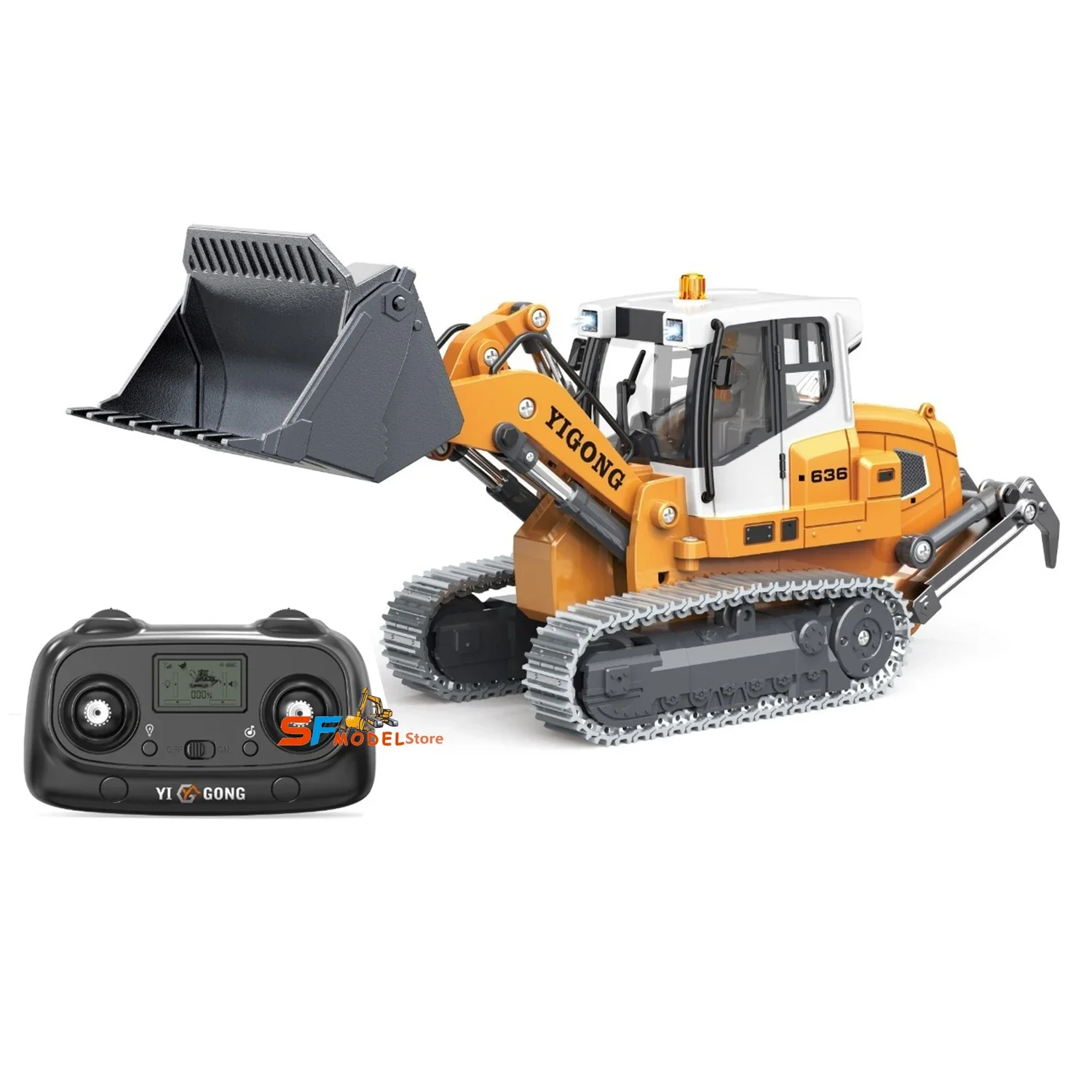 636 Mini Loader 1/50 RC Loader Electric Simulation Model