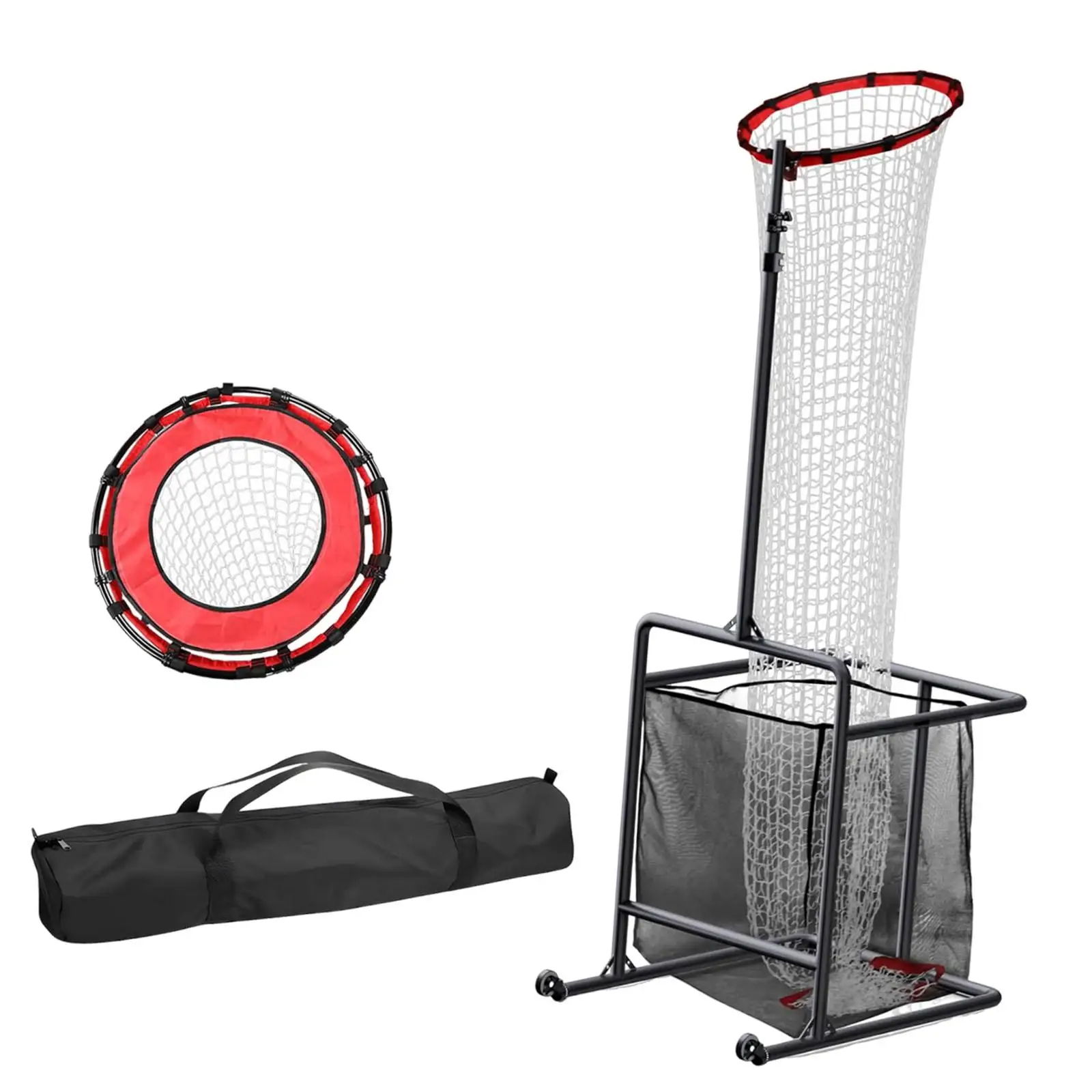Volleyball Setter Training Net Serving Practice Improve Skills Sturdy Portable Adjustable Height and Angle Volleyball Target Net