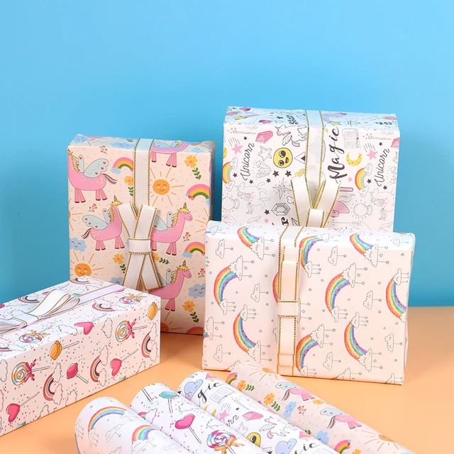 10PCS nuovo cartone animato unicorno stampa carta regalo compleanno Baby  Show bambini regalo di compleanno carta da regalo carta Scrapbooking -  AliExpress