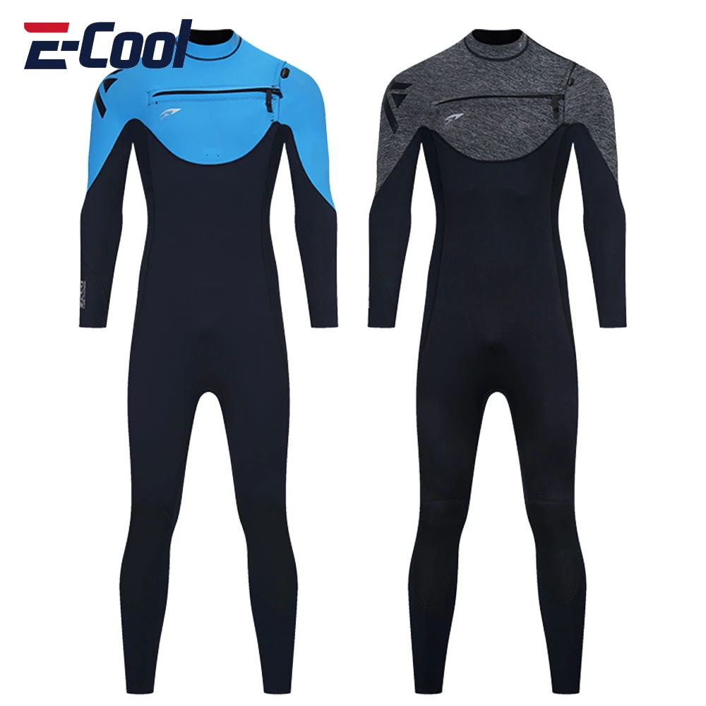Men Neoprene Wetsuit 3mm Surf Scuba Diving Suit Equipment Underwater