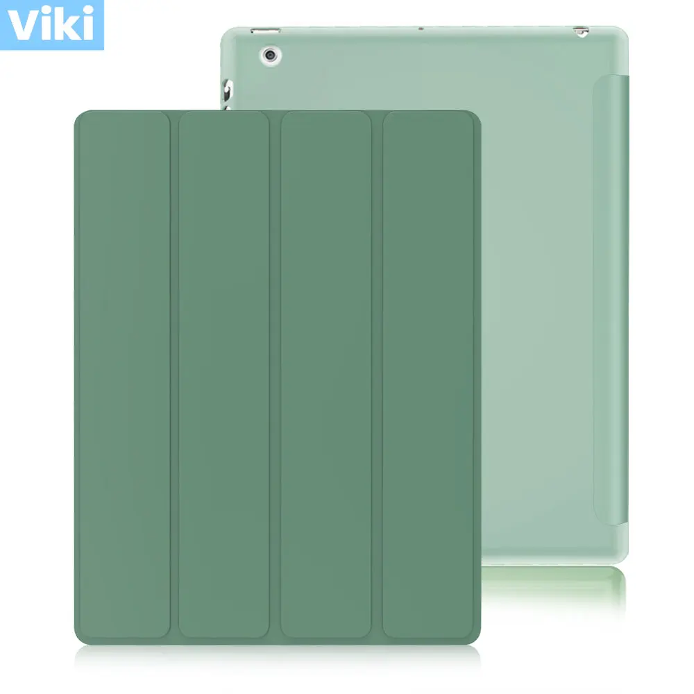 Per Ipad 2 3 4 Custodia Flip Cover In Pelle Per Ipad 2 Custodia A1396 Smart Stand Holder Funda Per Ipad 4 Custodia A1458 A1460
