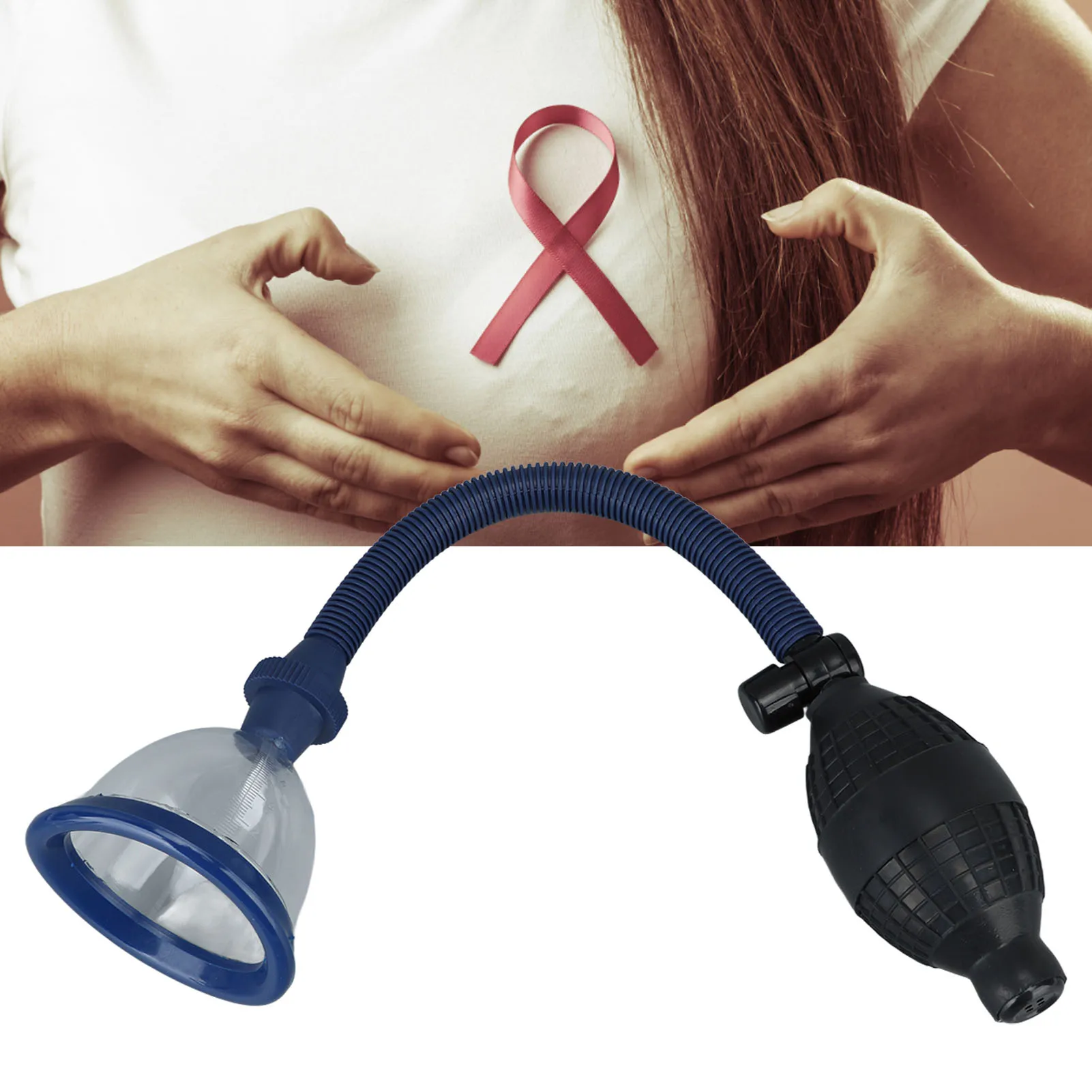 Breast Vacuum Cupping Cup Massage Small Breast Lifting Cupping Cup For Sagging Bust Beauty Salon Breast  Vacuum Cupping Pump