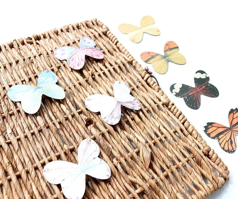 Cute Butterfly Magnetic Bookmarks Creative Animal Decoration Bookmarks Students Learning Reading Marking Stationery 4 Pack magnetic bookmark animal bookmark bookmarks stationery supplies