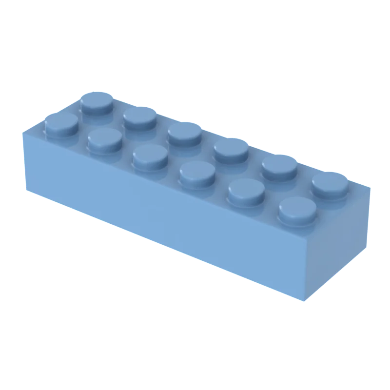[FunBrick] 10/30/50PCS 2x6 도트 DIY 빌딩 블록 벽돌 교육용 크리에이티브 사이즈 2456 플라스틱과 호환 가능