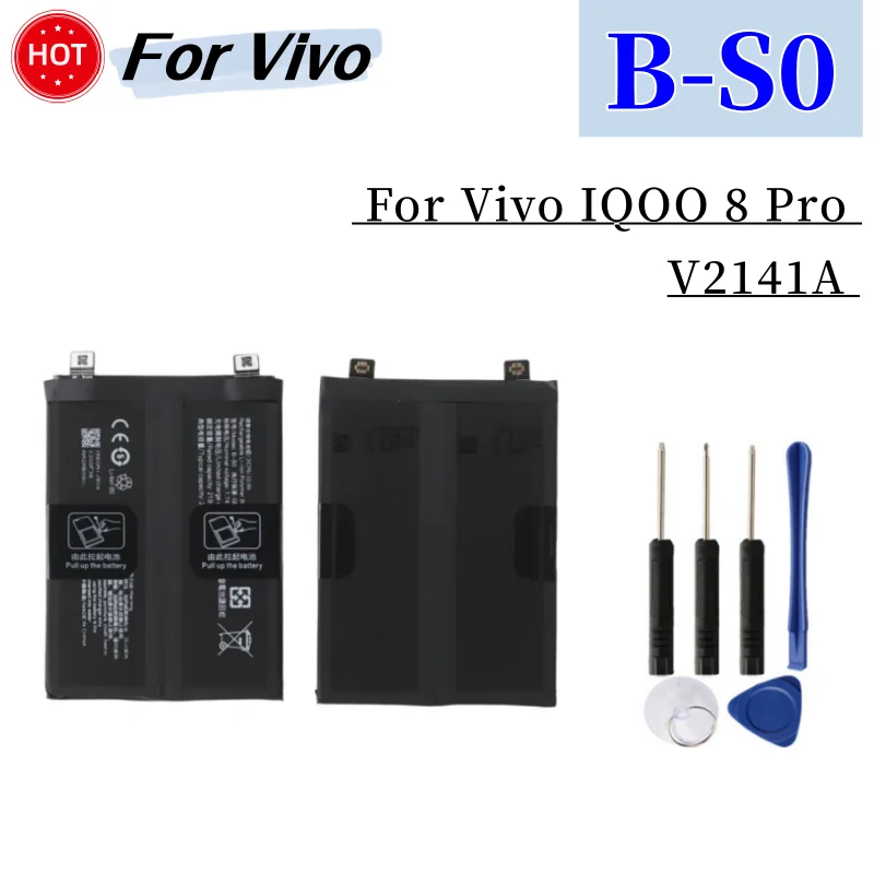 超綺麗 VIVO X90S バッテリー100% Battery For Vivo X Note X80 X90 X9 Pro S18E V25E V2201 For iQoo