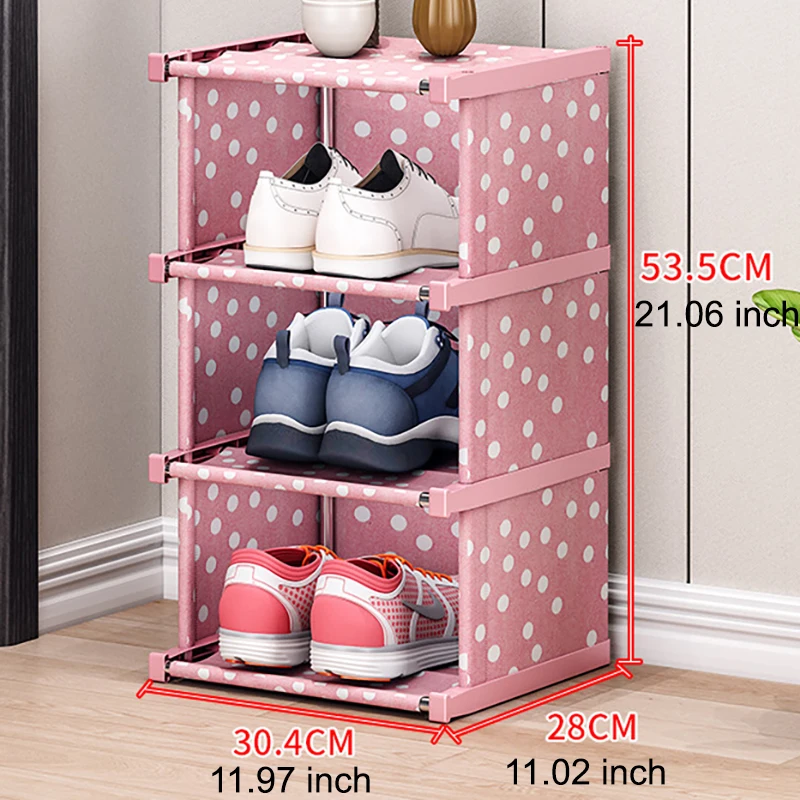 8 Tiers Shoe Storage,Narrow Shoe Rack Tall Shoe Rack, Space Saving