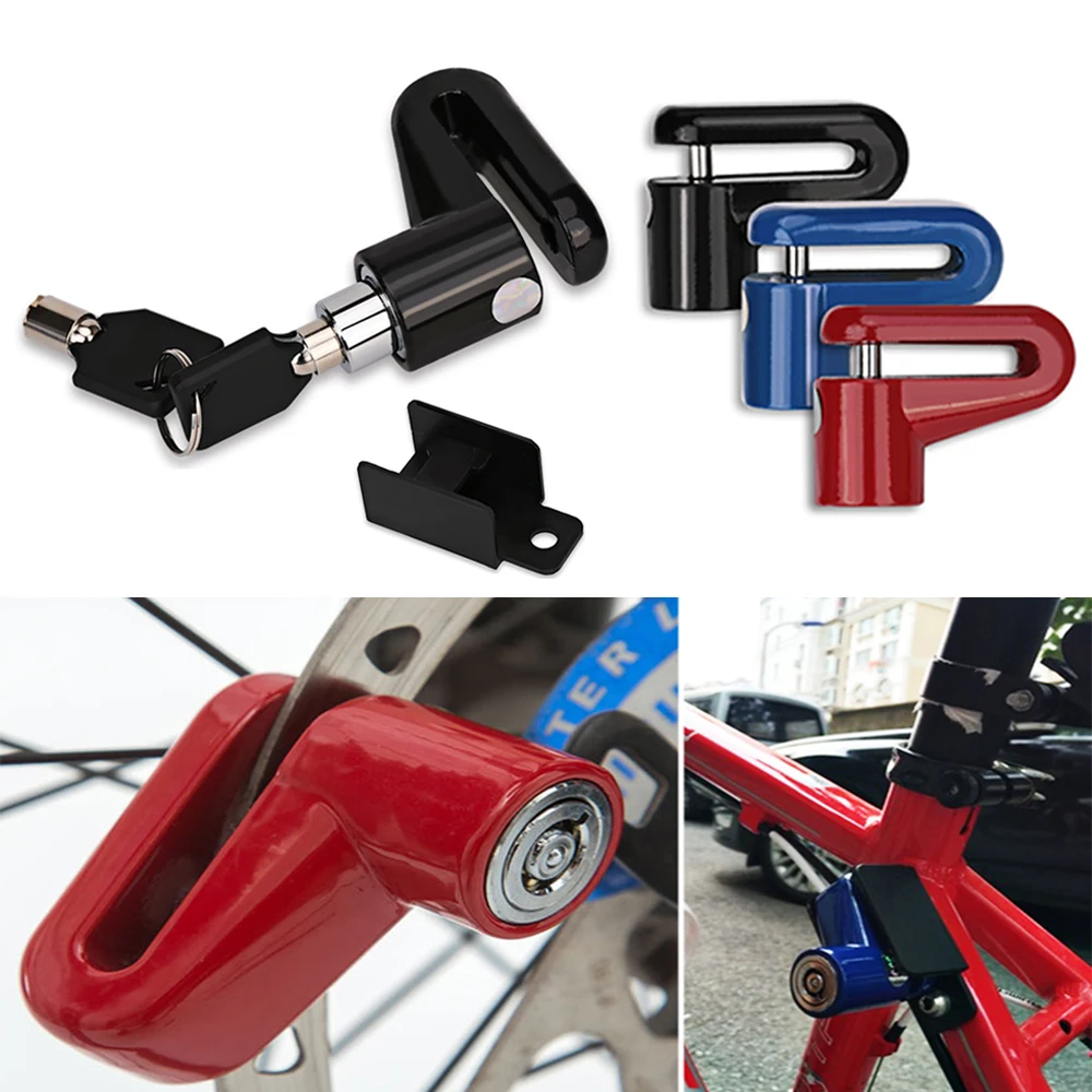 Heavy-Duty Anti-Theft Disc Brake Lock for Motorcycles, Bicycles, and Scooters