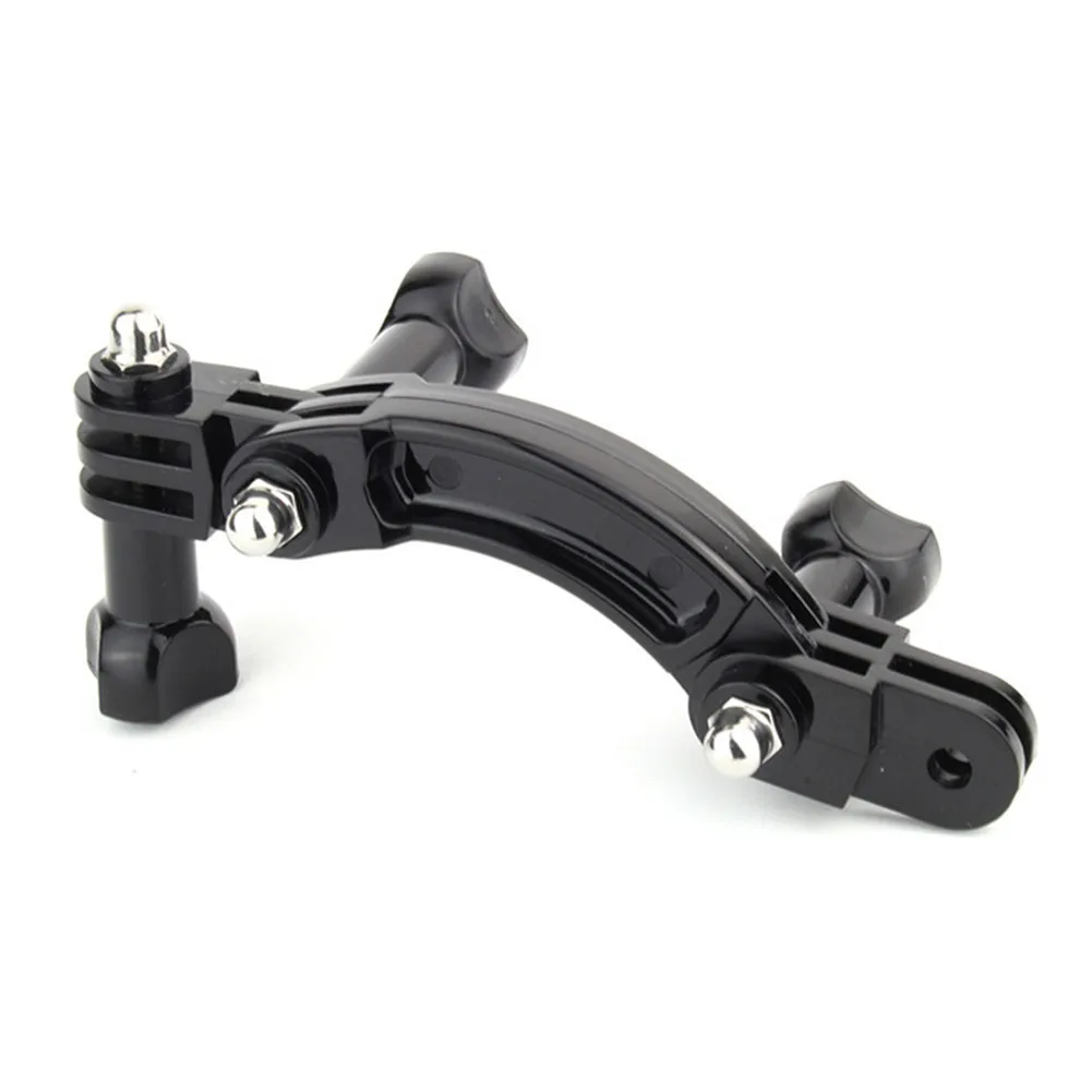 

Держатель для ПК, поворотное соединение, Экшн-камера, регулируемый изогнутый черный удлинитель, набор аксессуаров для шлема