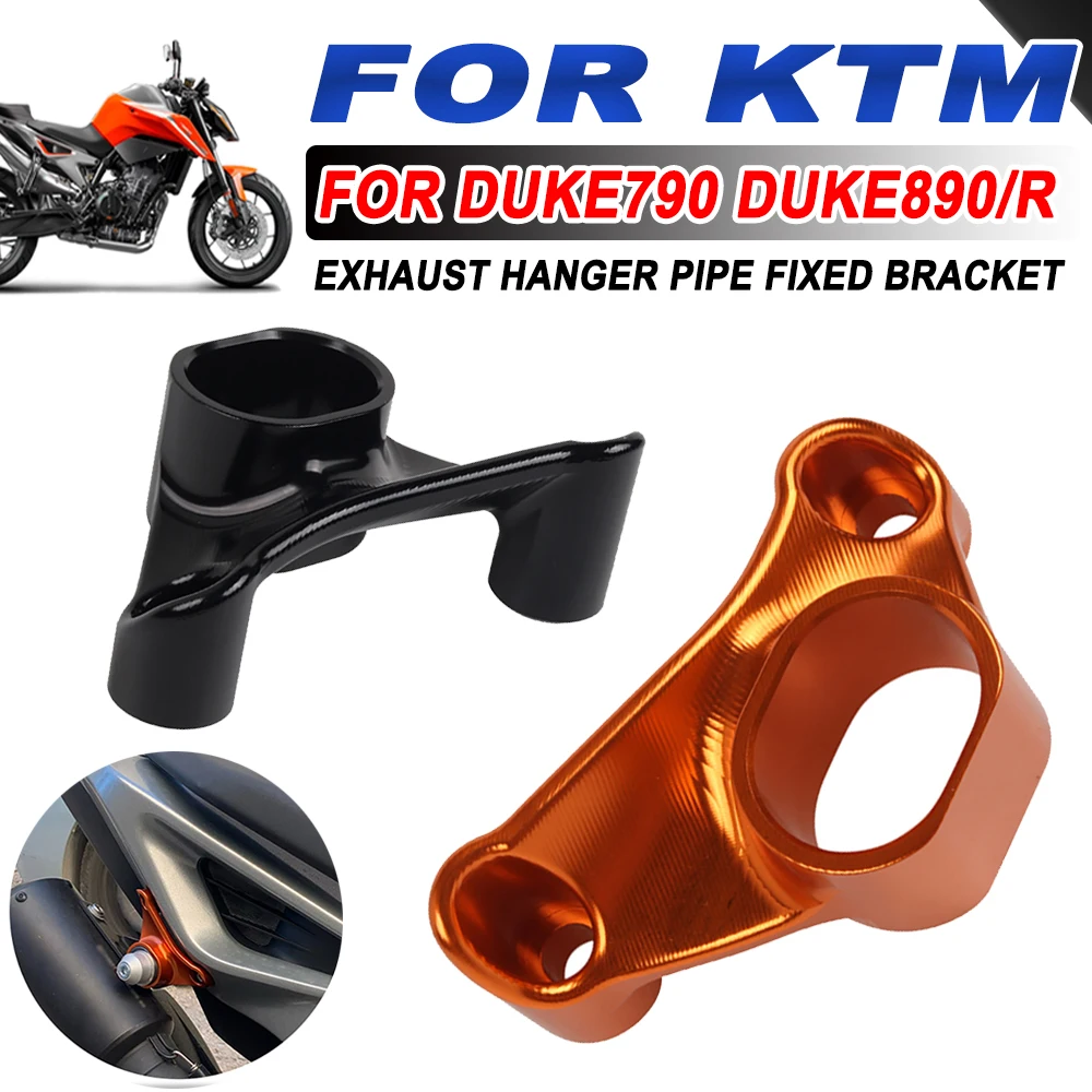 

Motorcycle Exhaust Hanger Pipe Fixed Ring Support Bracket For KTM DUKE 790 DUKE790 DUKE 890 R DUKE890 Silencer Stand Accessories