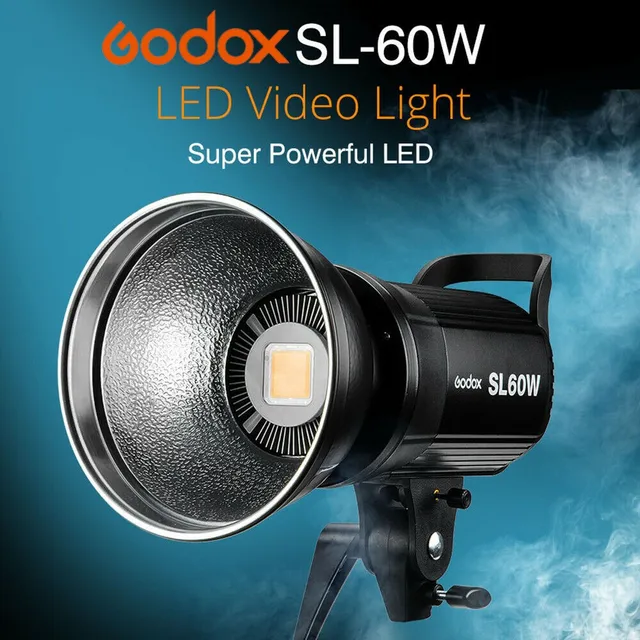 Buy Godox SL60W LED Video Light for Photography (Large LCD Panel) Online -  Croma