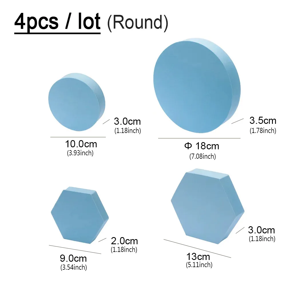4 pcs Blue set R