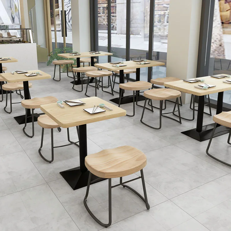 Cheap Decoration Restaurant Table Newclassic Beach Restaurant Table Multifunction High Comedor House Furniture