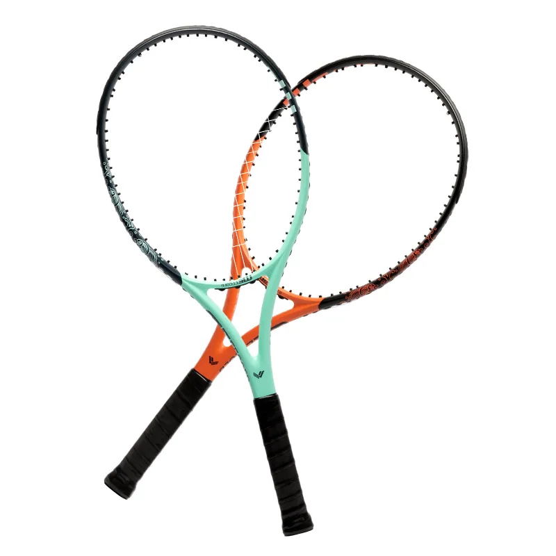 Full Carbon Professional Tennis Rackets Ultralight Adult Men and Women Training High Elastic Tennis Racket