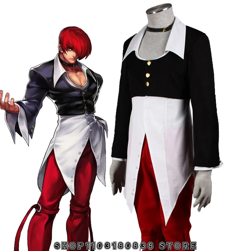 The King of Fighters K.O.F XIII Cosplay Iori Yagami Costume